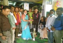 बैतूल कबड्डी प्रतियोगिता में भाग लेने पर हुआ सम्मान