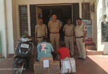 60 लीटर अवैध शराब के साथ आरोपी गिरफ्तार