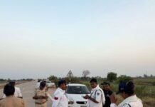 हेलमेट विशेष अभियान में पुलिस ने 933 चालकों का काटा चालान