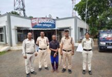 मजार में तोडफोड करने वाला आरोपी पुलिस की गिरफ्त